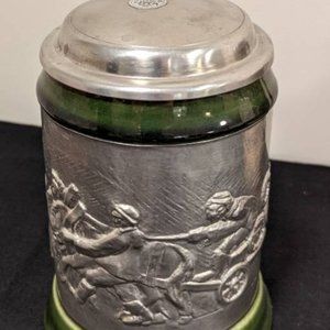 REIN ZINN beer stein from GERMANY original Humpen Gambrinus